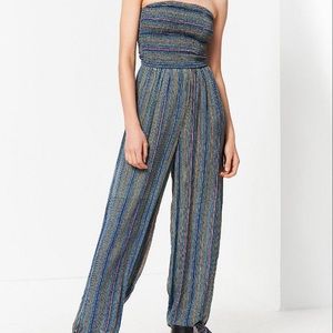 Urban Outfitters Strapless Jumpsuit